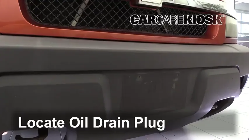2003 Chevrolet Avalanche 1500 5.3L V8 Oil Change Oil and Oil Filter